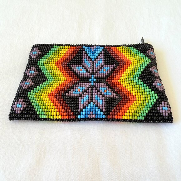 Hand Beaded Coin Purse - Picture 2 of 9